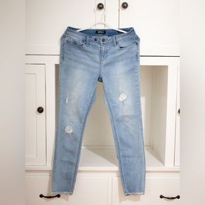 Buffalo denim crop jeans